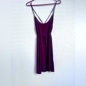Burgundy Dress